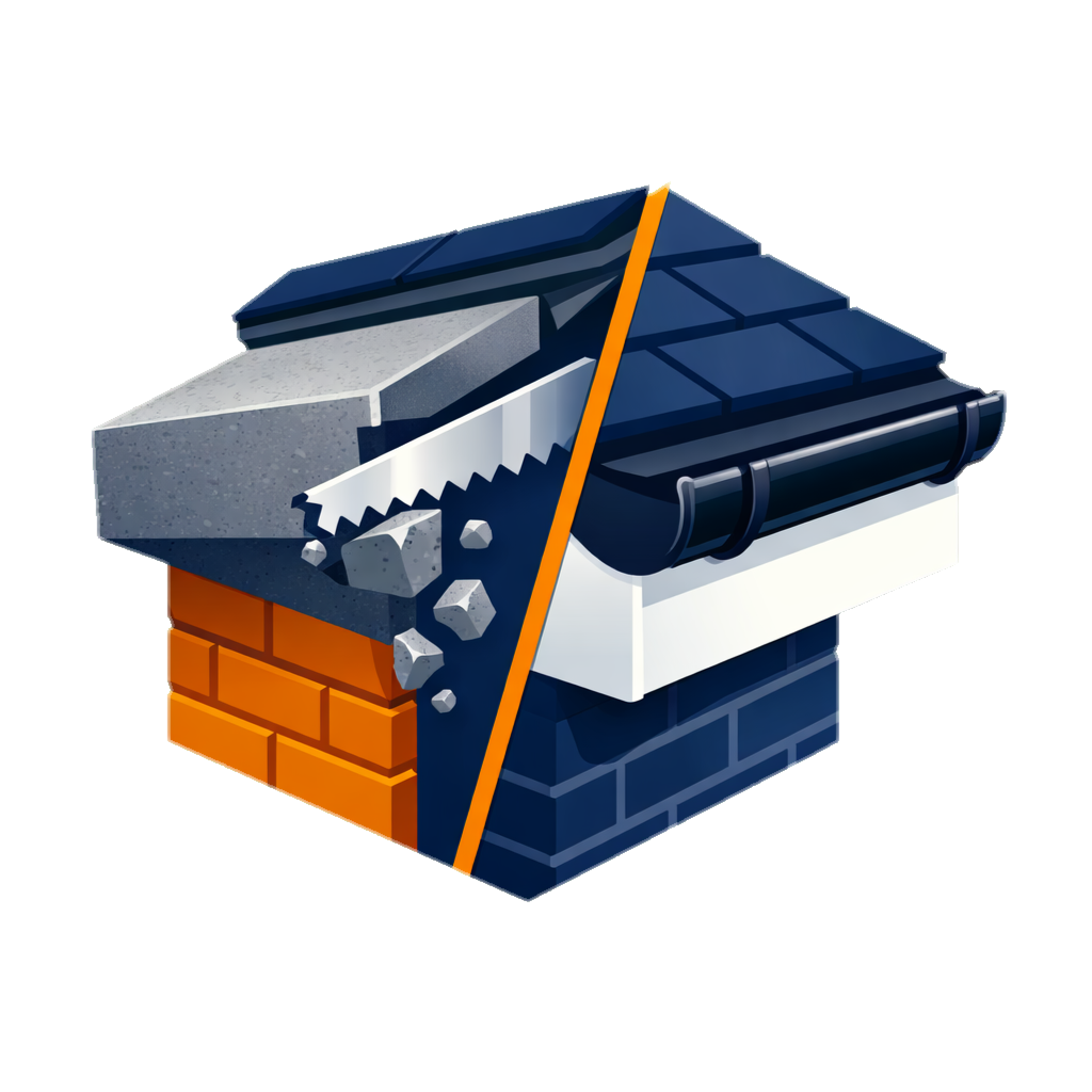 Finlock gutter removal and uPVC replacement service icon