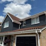 Complete top-floor and gable transformation in Stevenage using Hardie® Plank Cladding for a premium, weather-proof finish.