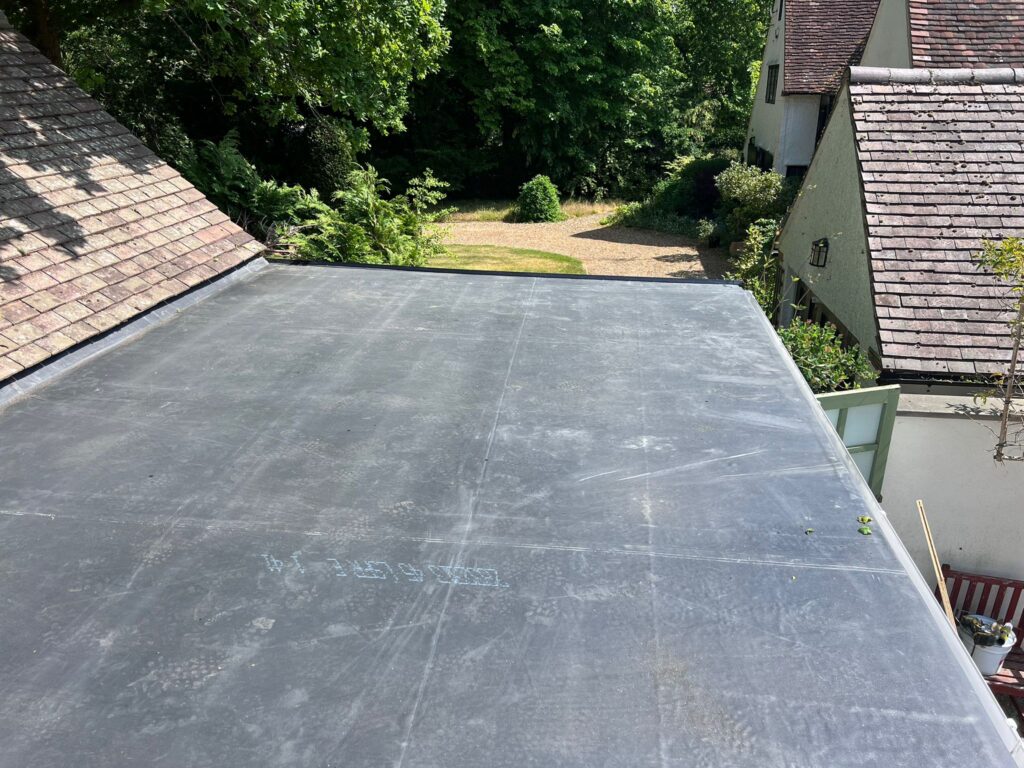 (ethylene propylene diene monomer) flat roof.